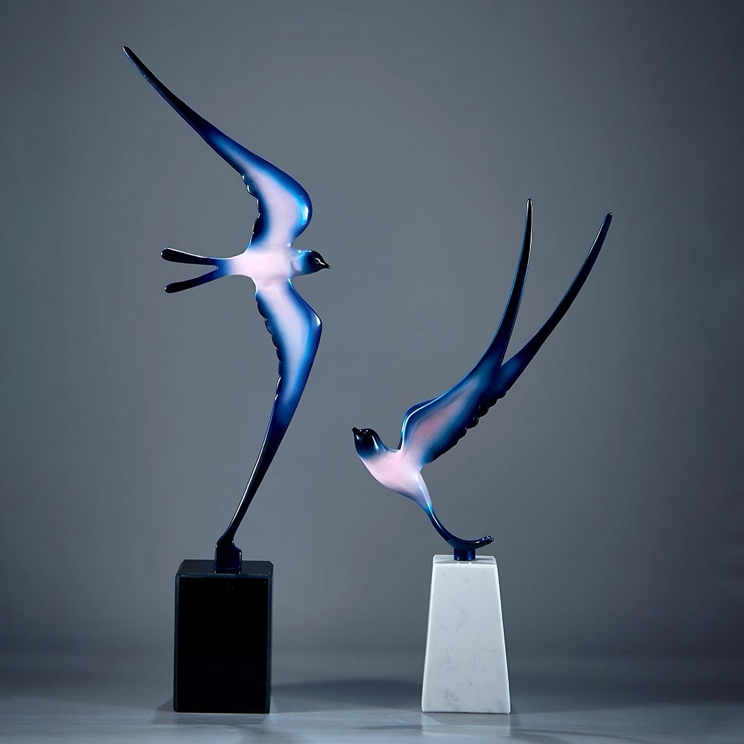 Li Jiajiang _ طقم طيور السنونو