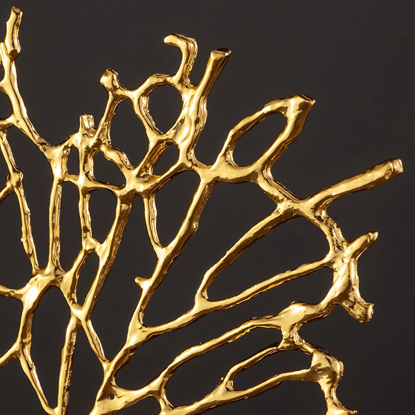 طقم تحف شجرة النحاس الفخمة