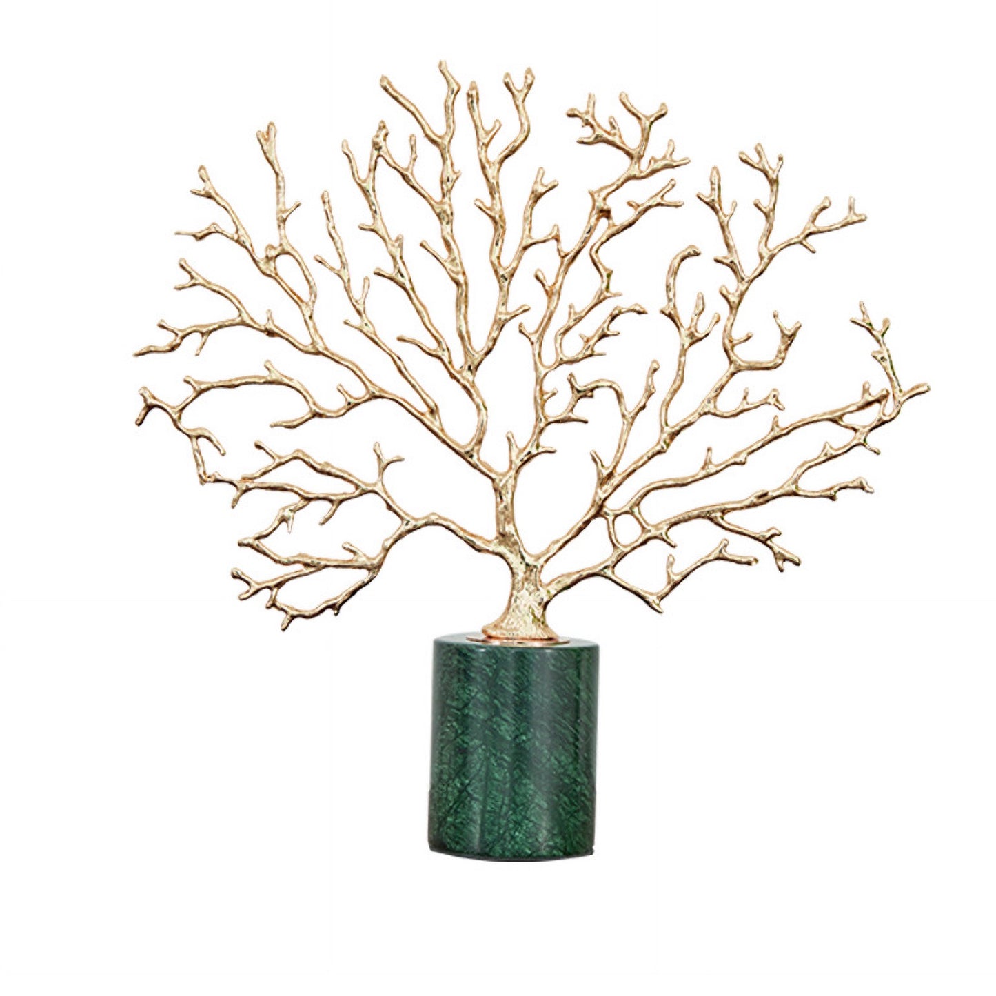 طقم تحف شجرة النحاس الفخمة