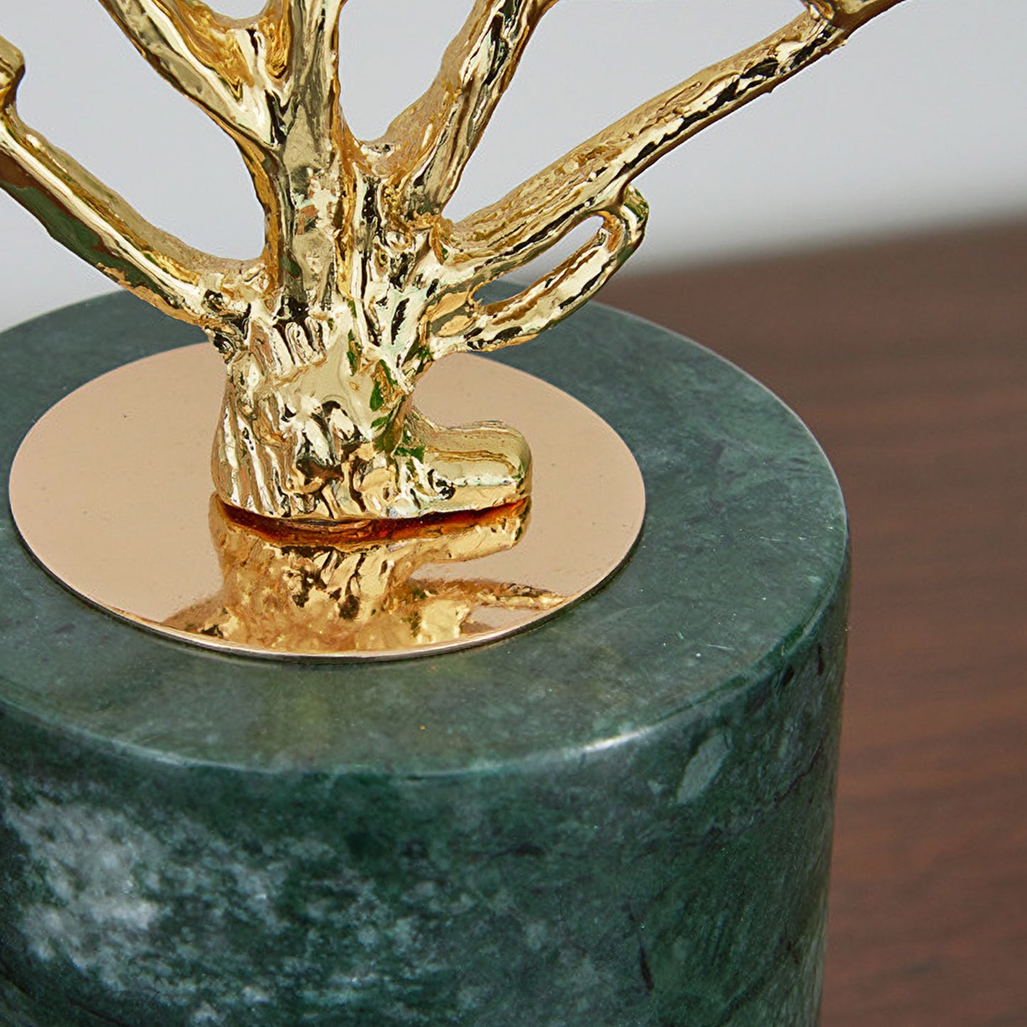 طقم تحف شجرة النحاس الفخمة