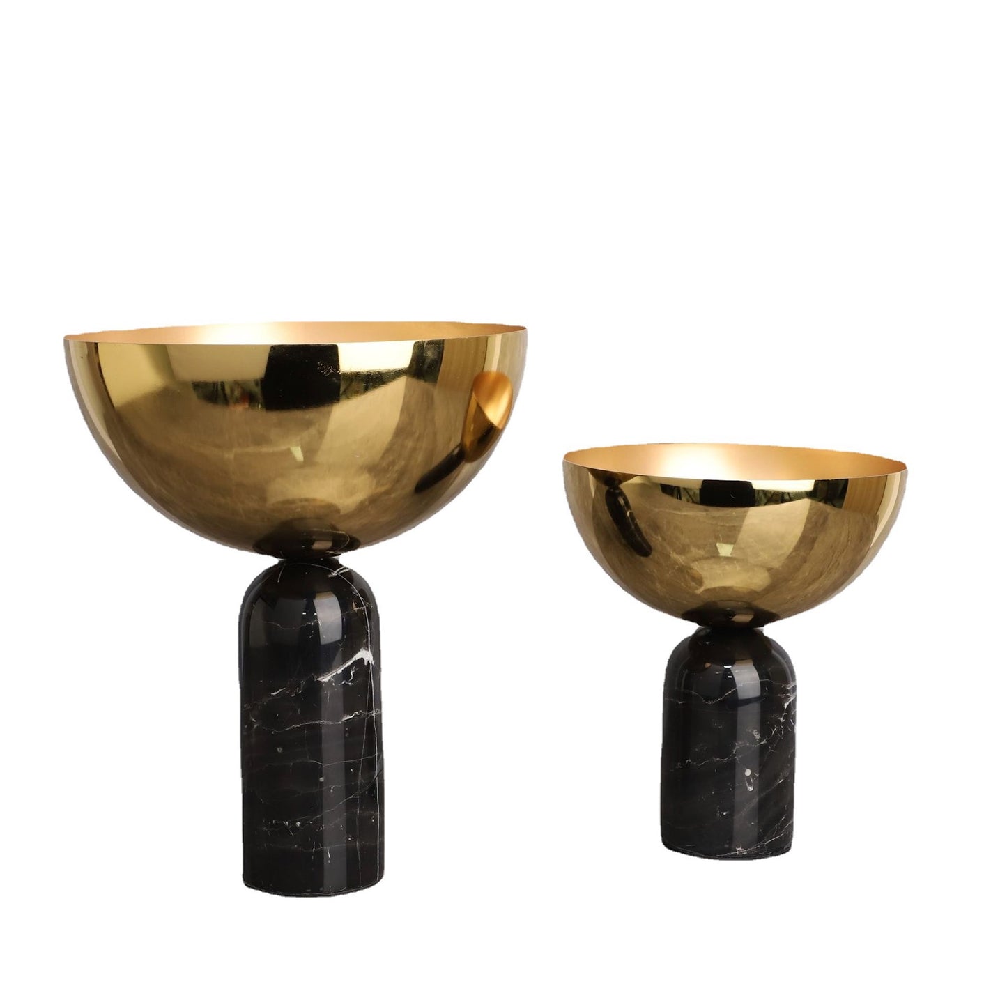 طقم ديكور وعاء معدني