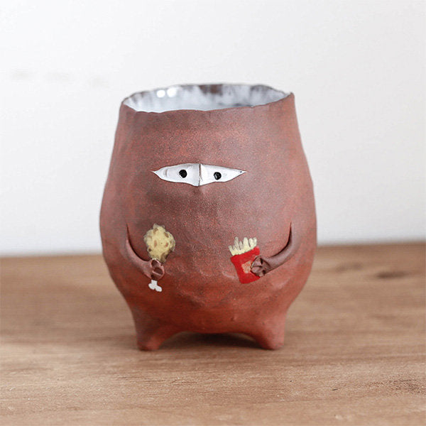 كوب القهوة/الشاي الطيني