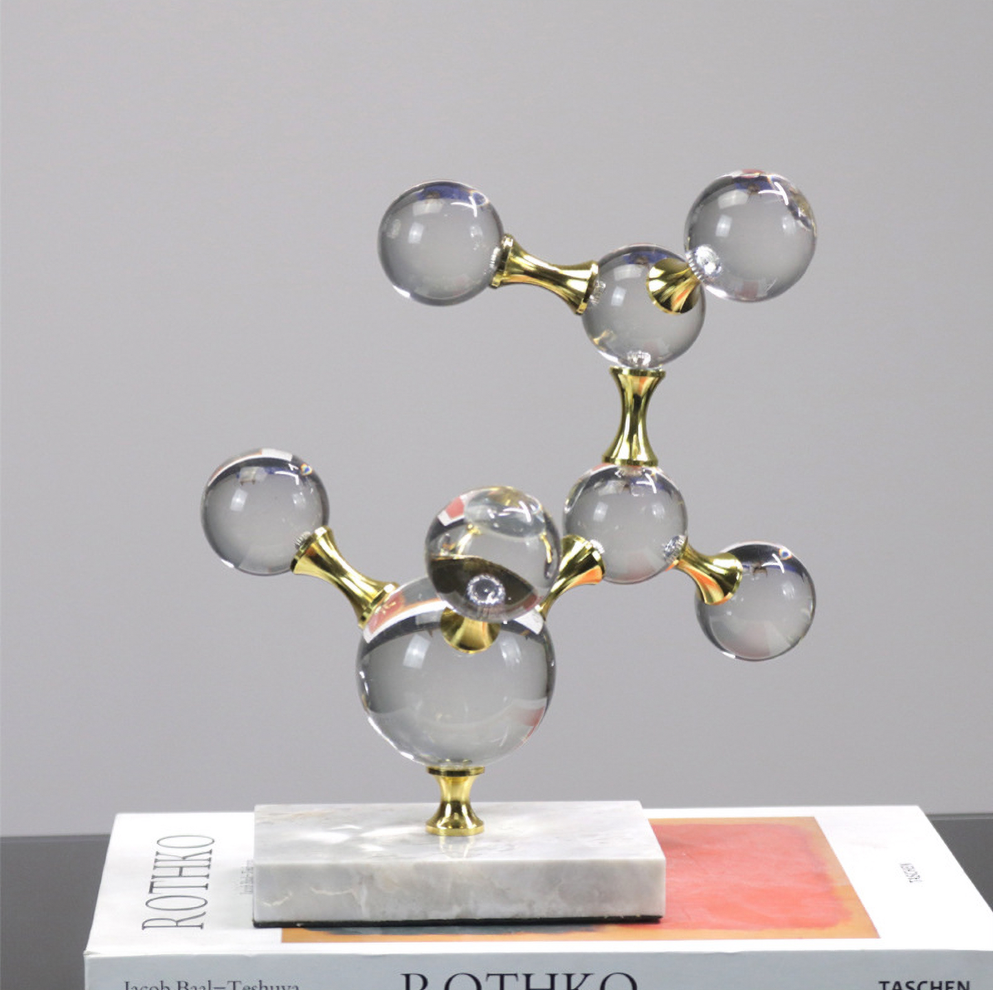 Luxury crystal geometric decoration