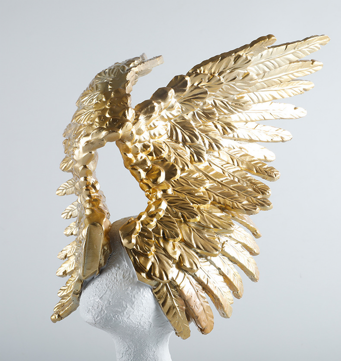 Art Wings Portrait Sculpture