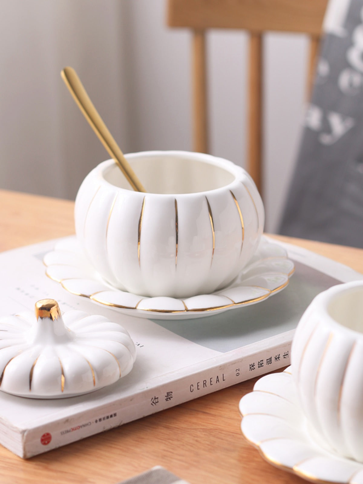 pumpkin serving bowl