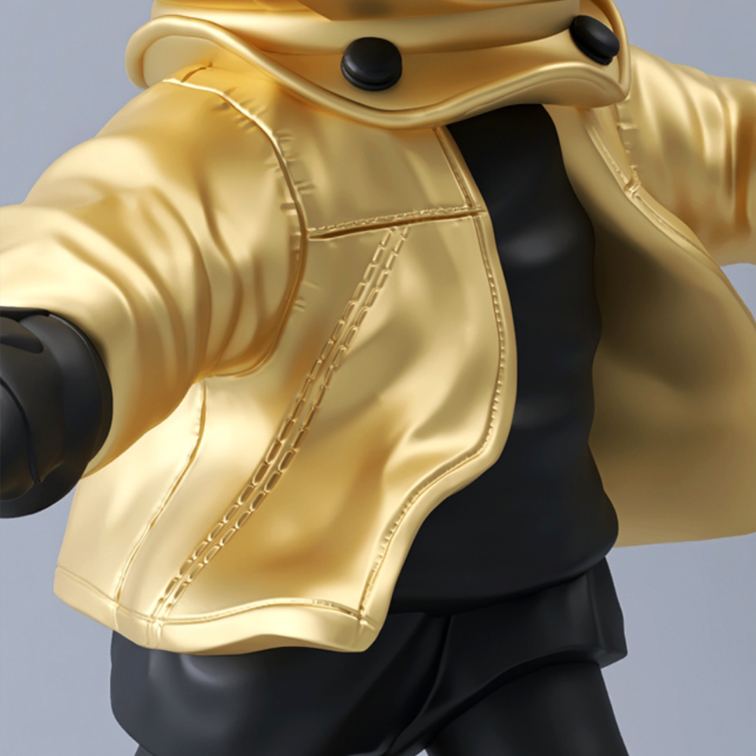 رائد فضاء يحمل بالون