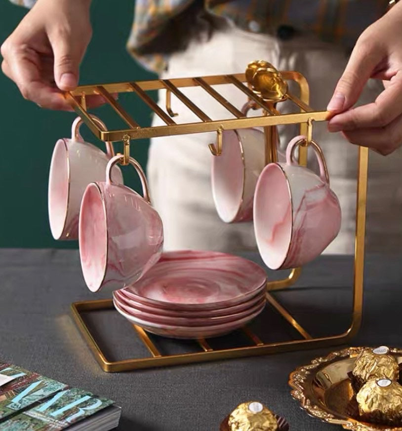 Pink Flower tea set  Pink Flower tea set