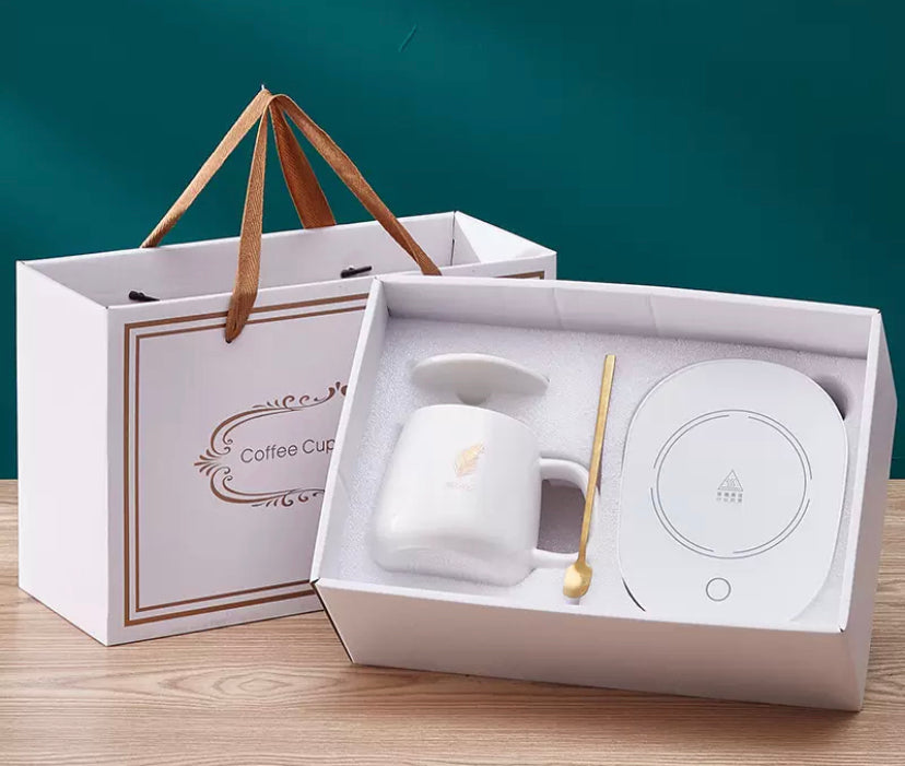 كوب مع سخان