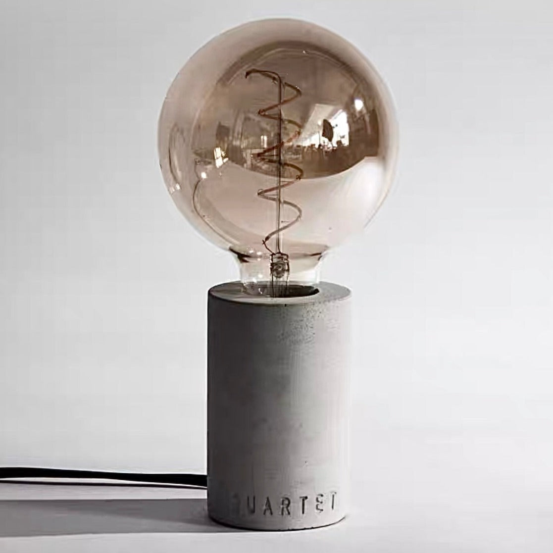 اضاءة مكتبية مع قاعدة اسمنتية