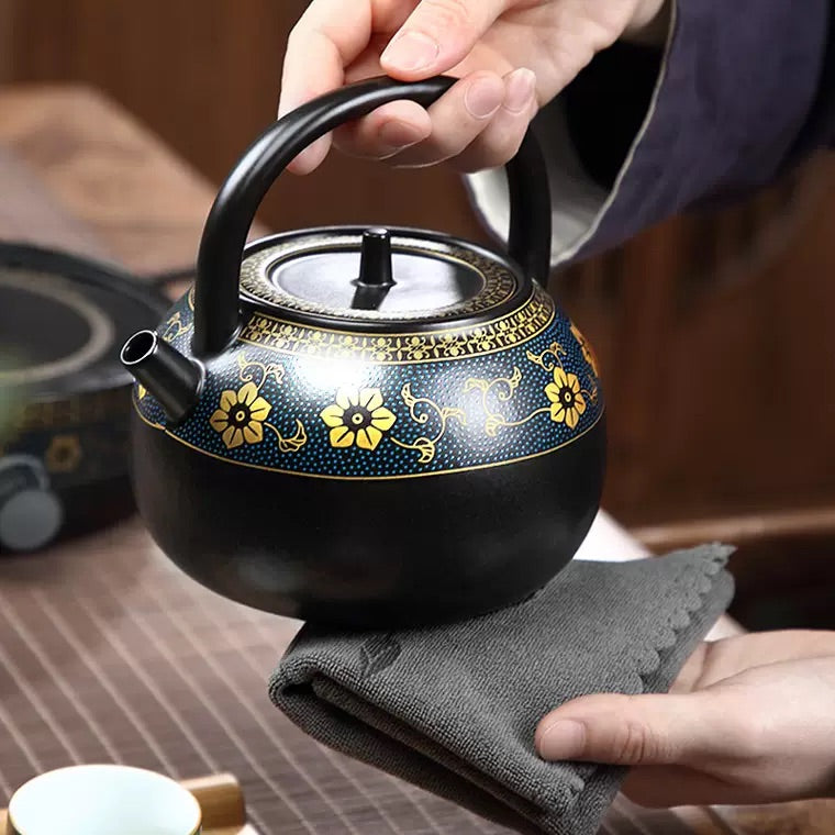 طقم تحضير وتقديم الشاي