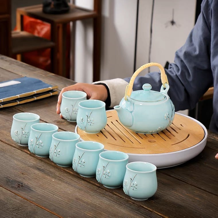 طقم شاي الياقوت