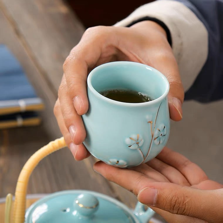 طقم شاي الياقوت