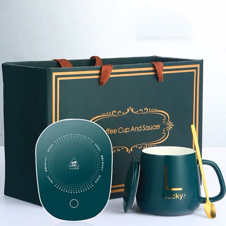 كوب مع سخان