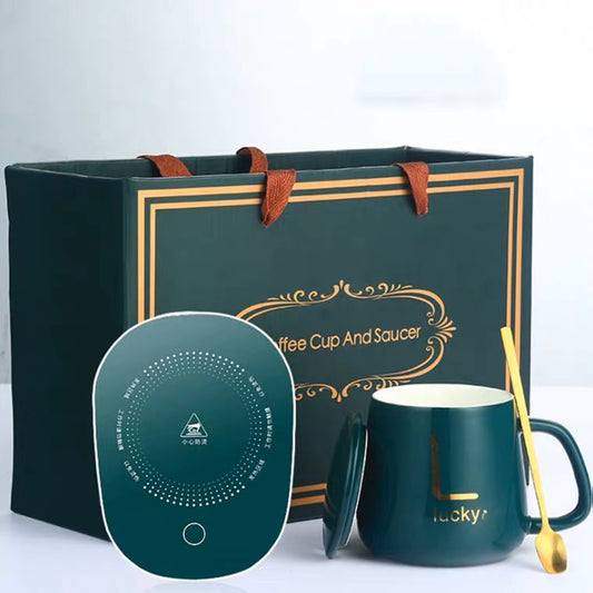 كوب مع سخان