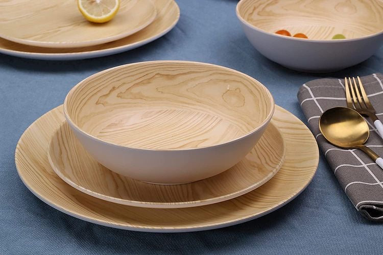 Wooden Pattern Plate set