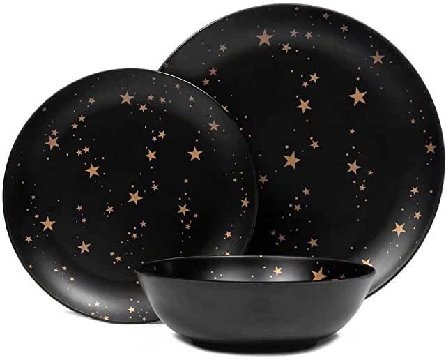 طقم صحون بنمط النجوم