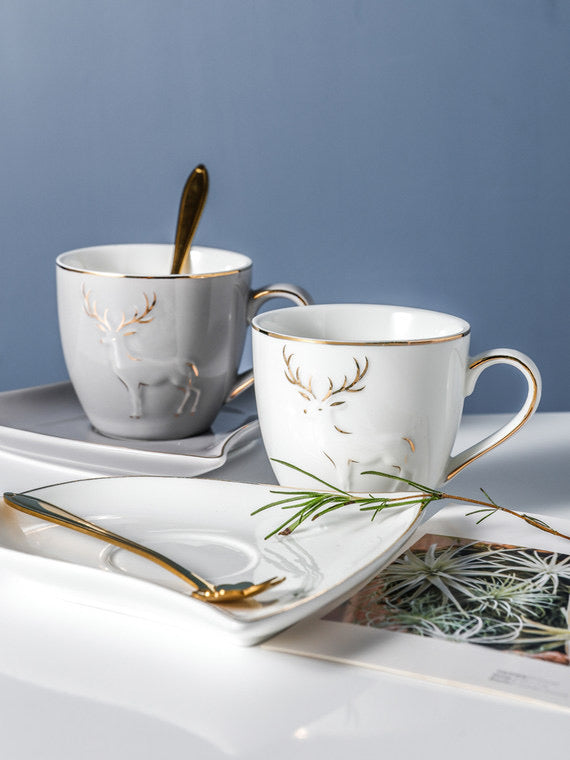 طقم شاي الغزال