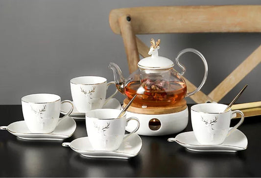 طقم شاي الغزال