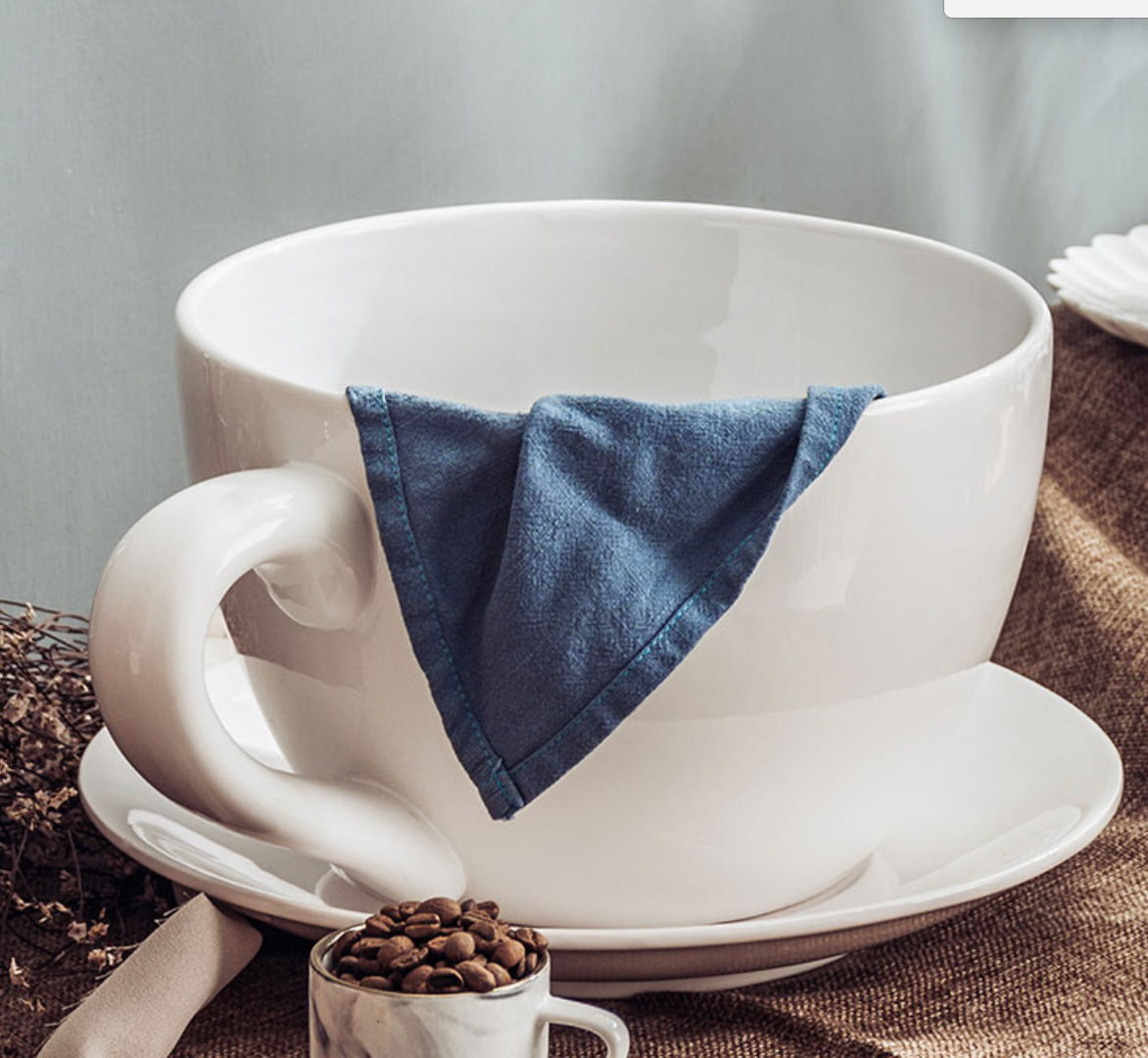 Giant decorative mug