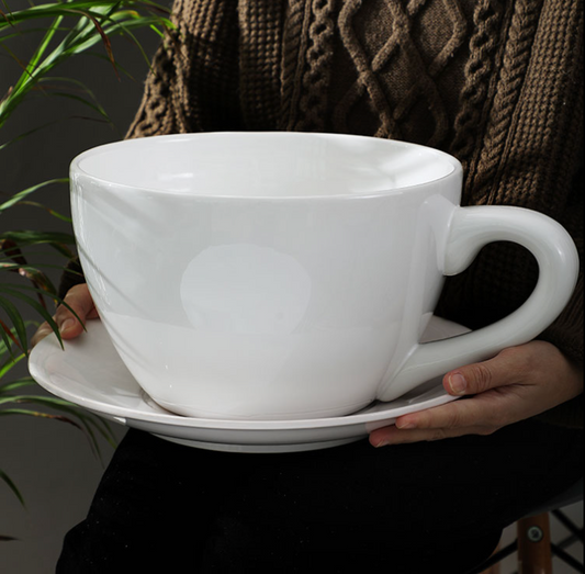 كوب سيراميك عملاق للديكور