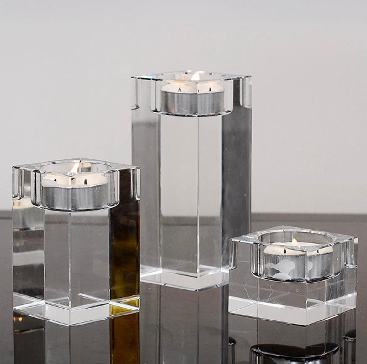 طقم شمعدانات 7 قطع