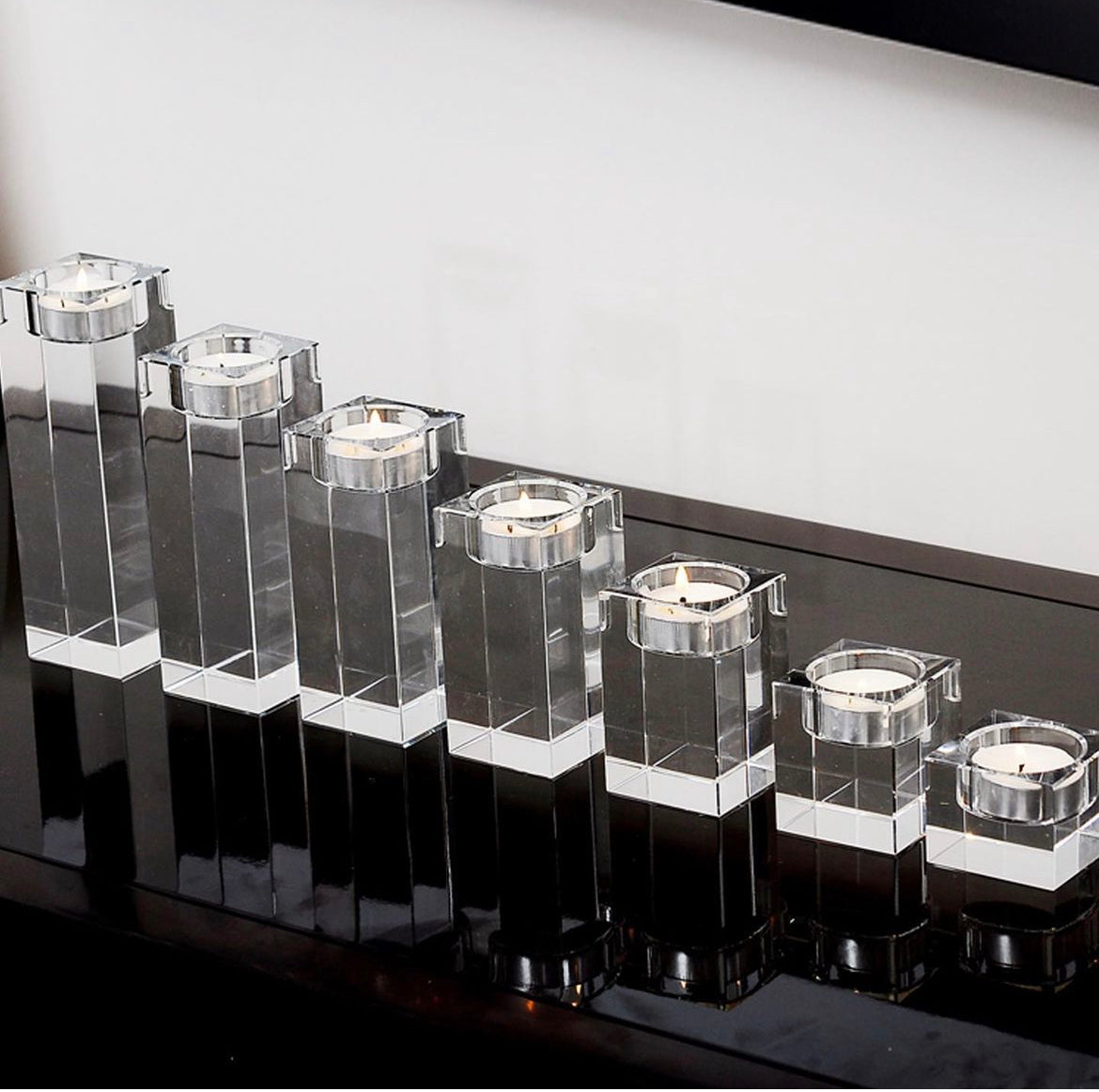 طقم شمعدانات 7 قطع