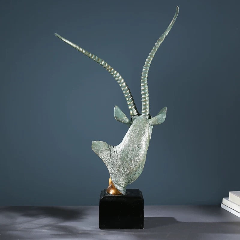 مجسم رأس ظبي