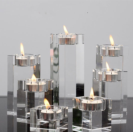 طقم شمعدانات 7 قطع