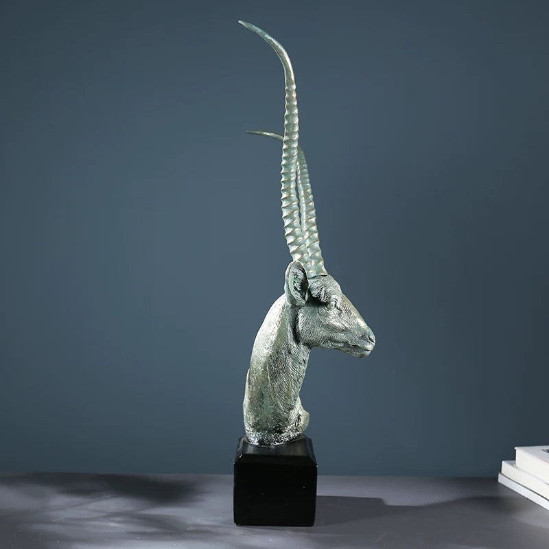 مجسم رأس ظبي