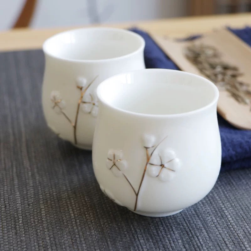 White Tea set