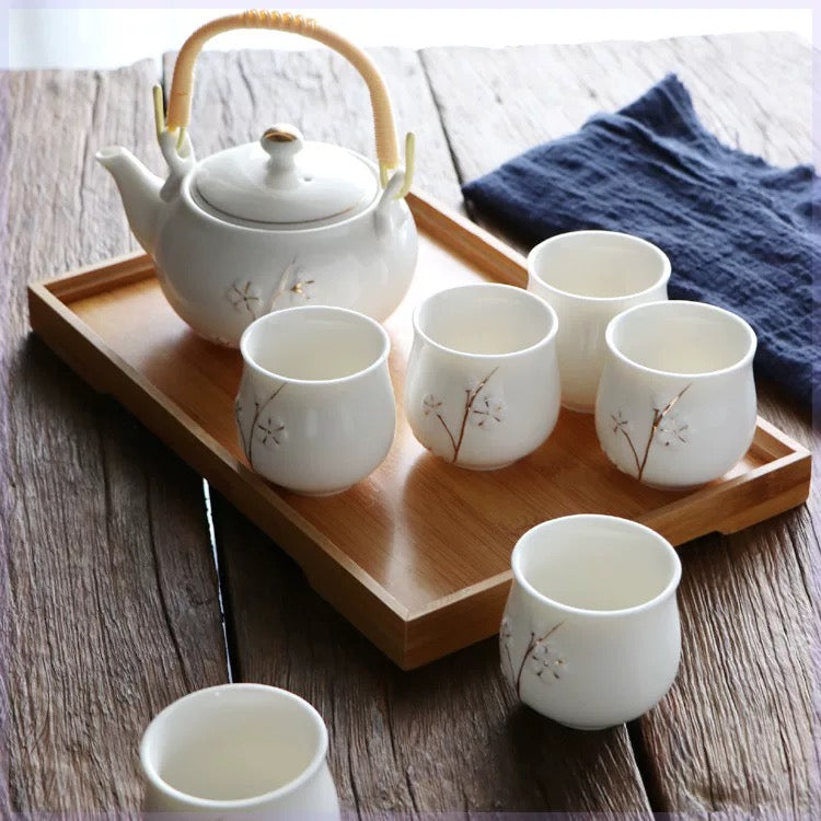 White Tea set