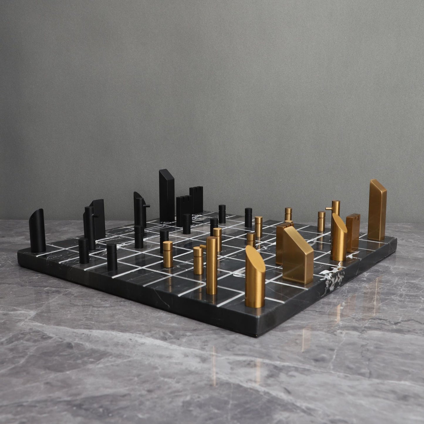 "CHAO JIE  - European-style marble chessboard"