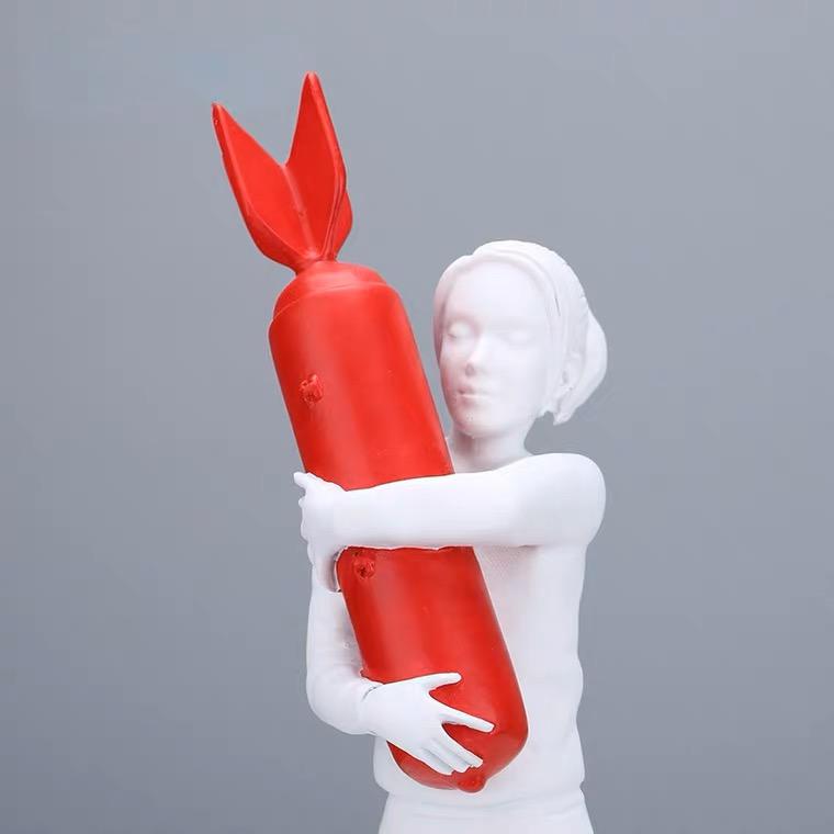 Banksy Bomb Hugger Art – Awsan