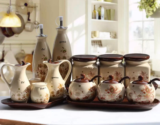 طقم توابل (17 قطعة)