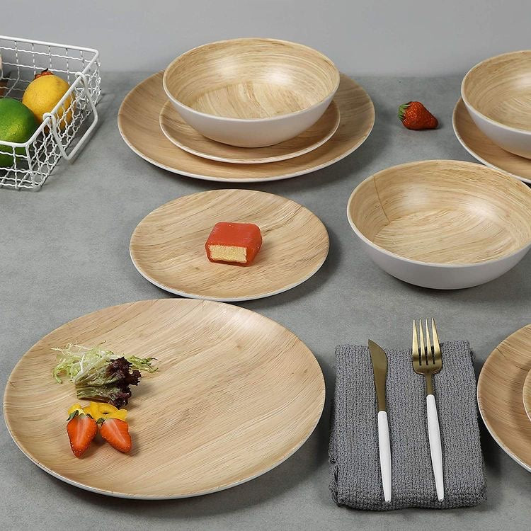 Wooden Pattern Plate set