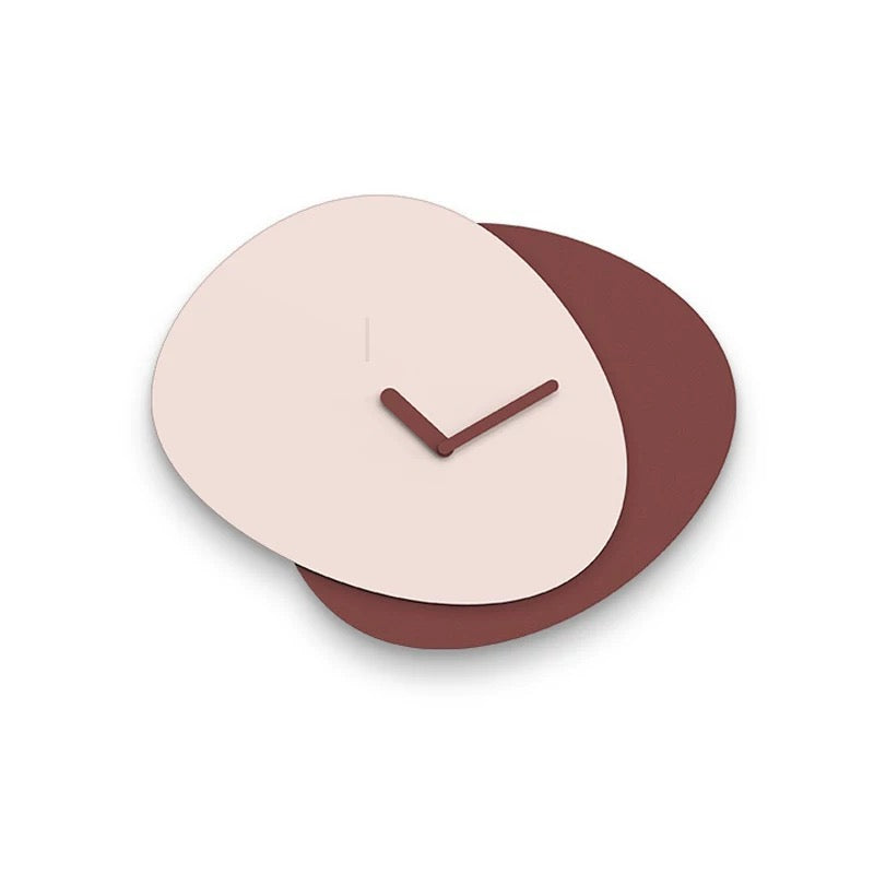 Berry Red wall clock