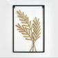 Iron leaf wall decoration