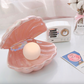 Pearl decoration with warm light
